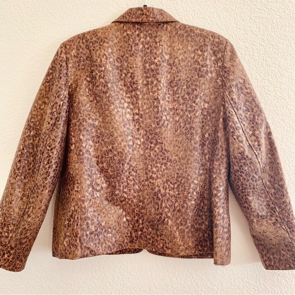 Alfred Dunner Animal Print Jacket - Picture 7 of 10